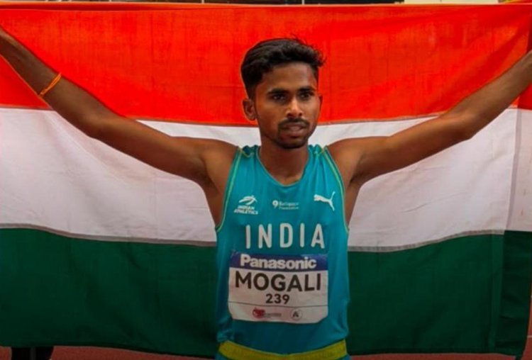 एशियाई अंडर-20 एथलेटिक्स चैंपियनशिप में भारत के मोगली वेंकटराम ने स्वर्ण पदक जीता