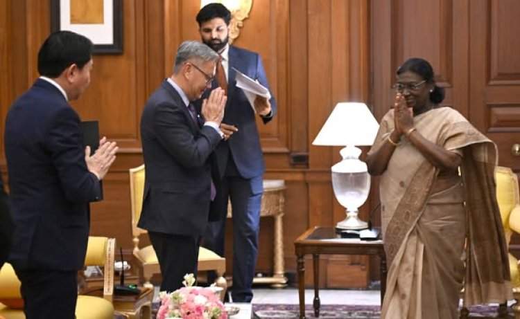 भारत और लाओस के बीच गहरे सभ्यतागत संबंध हैं : राष्ट्रपति द्रौपदी मुर्मु